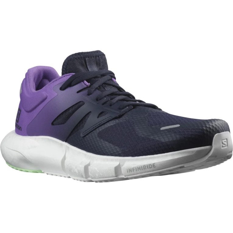 Navy / Purple Salomon Predict 2 Men's Running Shoes | IE RS2361